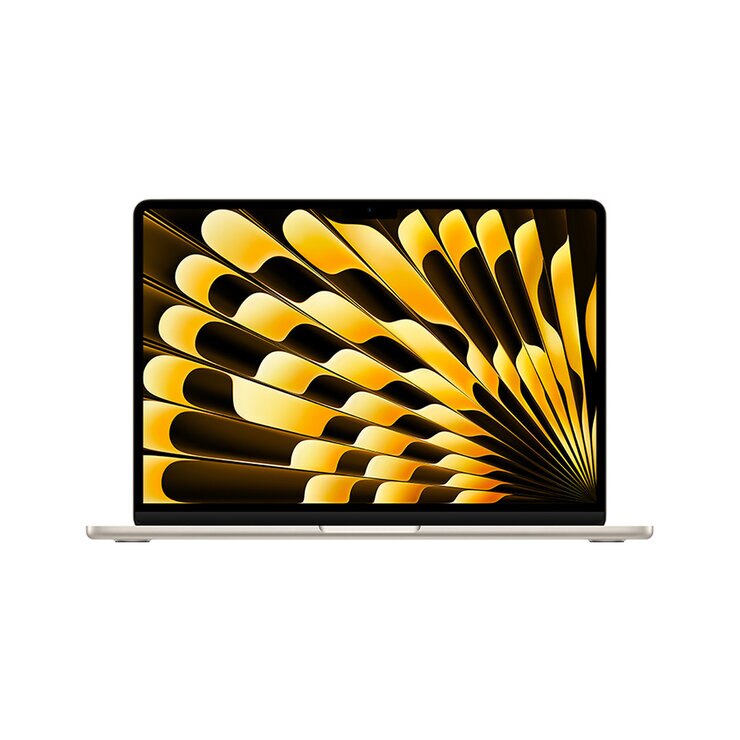 Apple MacBook Air 13" Chip M3 512GB Blanco Estelar CPU de 8 núcleos GPU de 10 núcleos Memoria unificada de 24GB — Imagen 1 de 4