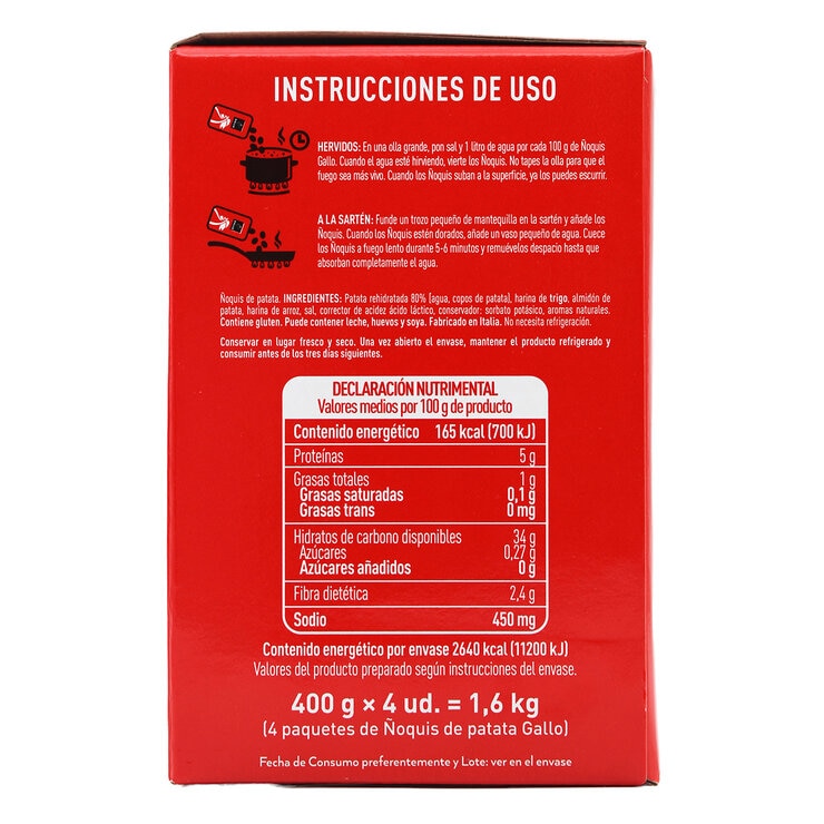 Gallo Ñoquis de Patata 1.6 kg — Imagen 3 de 4