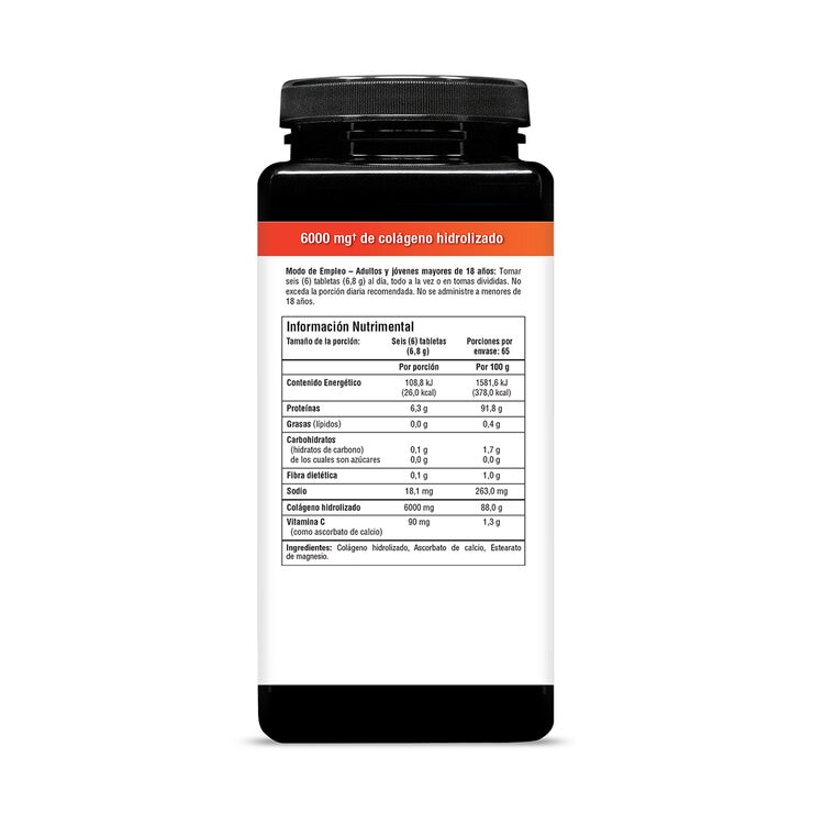 Youtheory Colágeno Fórmula Avanzada 6,000mg 390 tabletas — Imagen 2 de 4