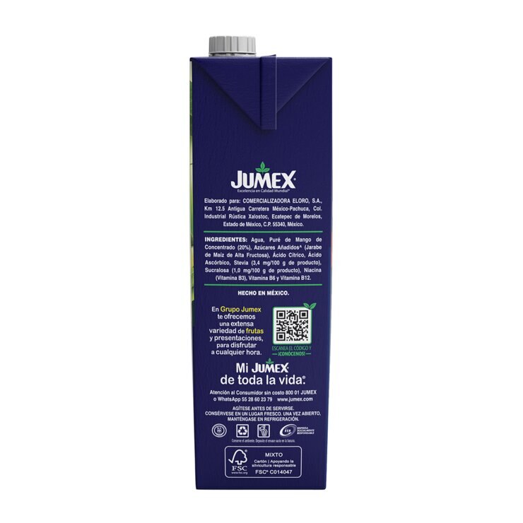 Jumex Bebida de Mango 4 pzas de 1.89 l — Imagen 2 de 4