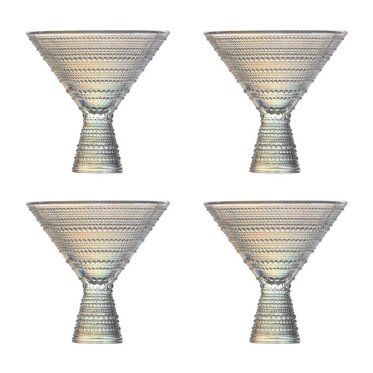 Fortessa Juego de 4 Copas para Martini Iridiscentes — Imagen 1 de 2