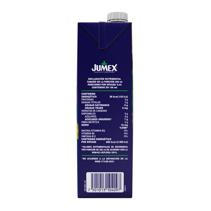 Jumex Bebida de Durazno 4 pzs de 1.89 l — Imagen 3 de 4