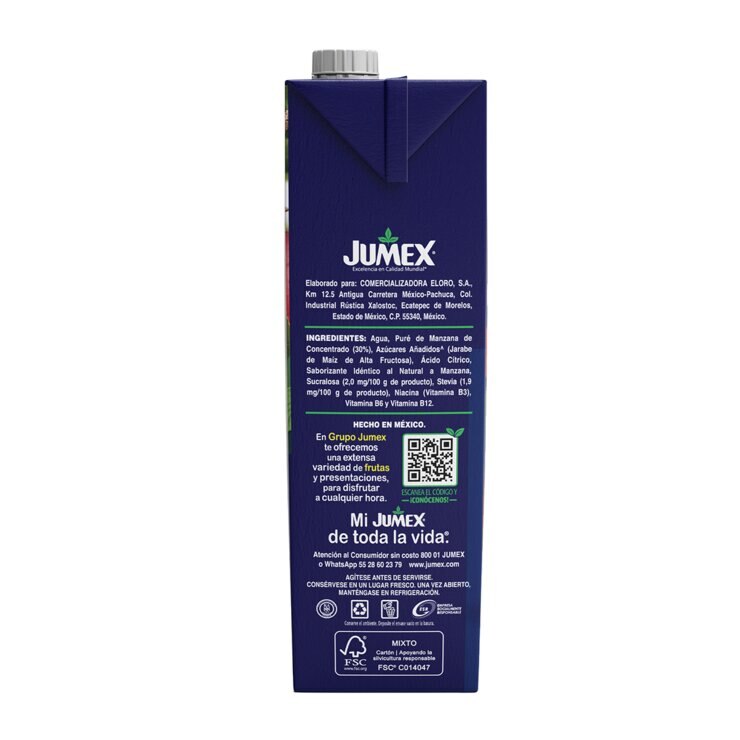 Jumex Bebida de Manzana 4 pzs de 1.89 l — Imagen 4 de 4