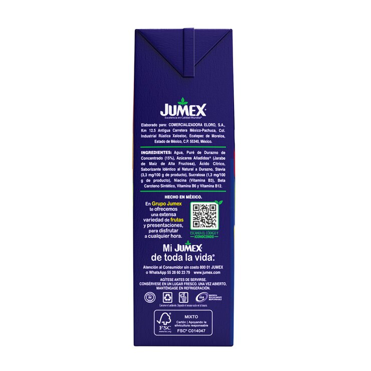 Jumex Bebida de Durazno 4 pzs de 1.89 l — Imagen 4 de 4