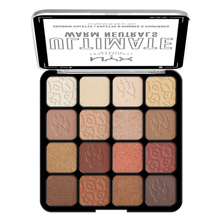 NYX Holidays Pack, Sombras + Pestñas Postizas y Delineador Adhesivo — Imagen 4 de 4