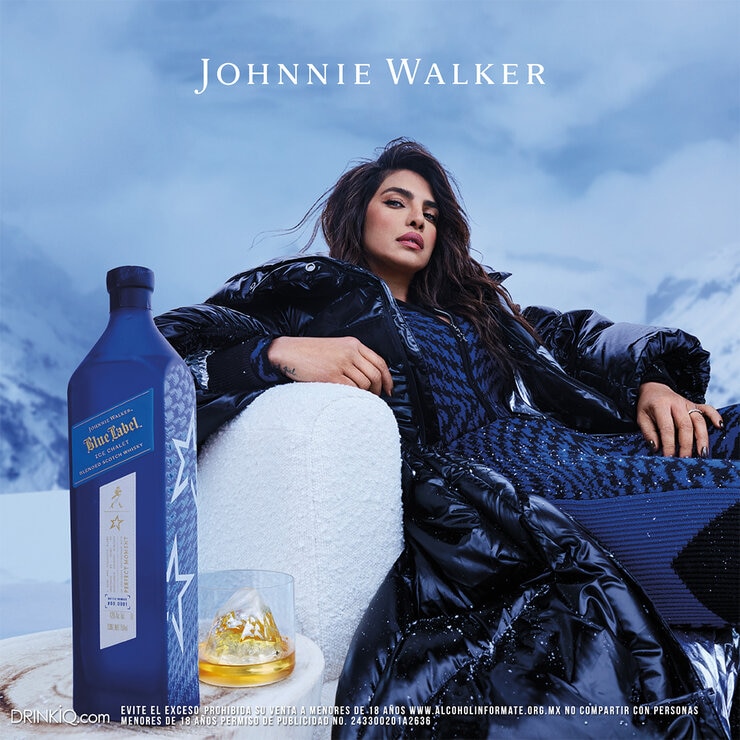 Whisky Johnnie Walker Blue Label Blended Scotch Ice Chalet 750ml — Imagen 3 de 3