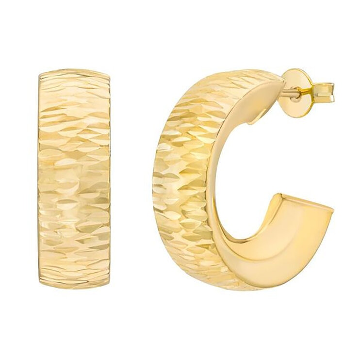 Arracadas, Oro Amarillo de 14K — Imagen 1 de 4