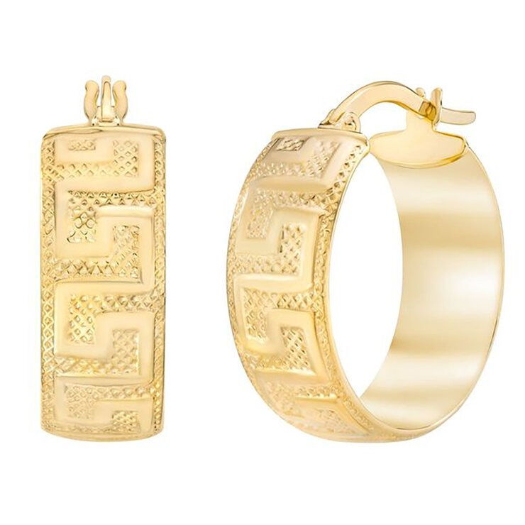 Arracadas, Oro Amarillo de 14K — Imagen 1 de 4