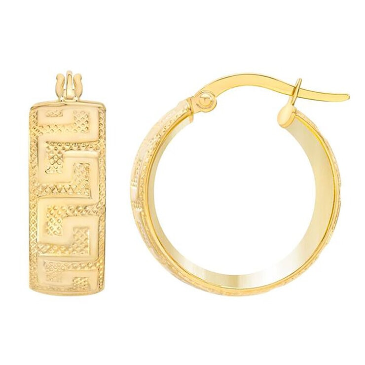 Arracadas, Oro Amarillo de 14K — Imagen 2 de 4