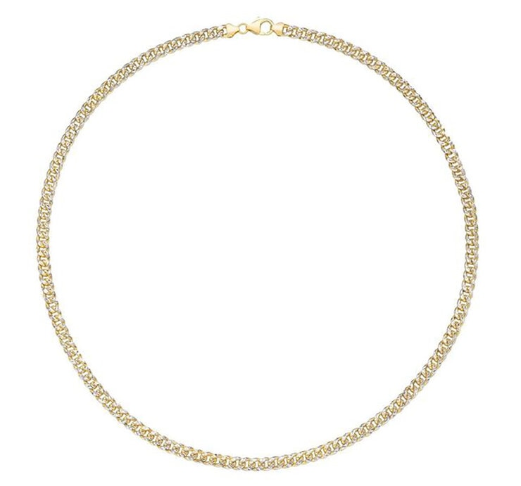 Cadena de 55.88cm, Oro Amarillo de 14k — Imagen 3 de 4