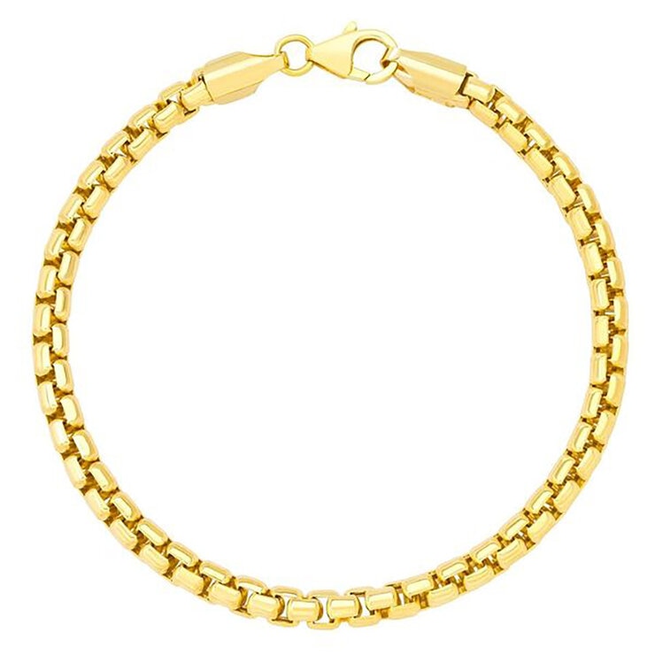 Pulsera para dama, Oro Amarillo de 14K de 19.05cm — Imagen 2 de 4