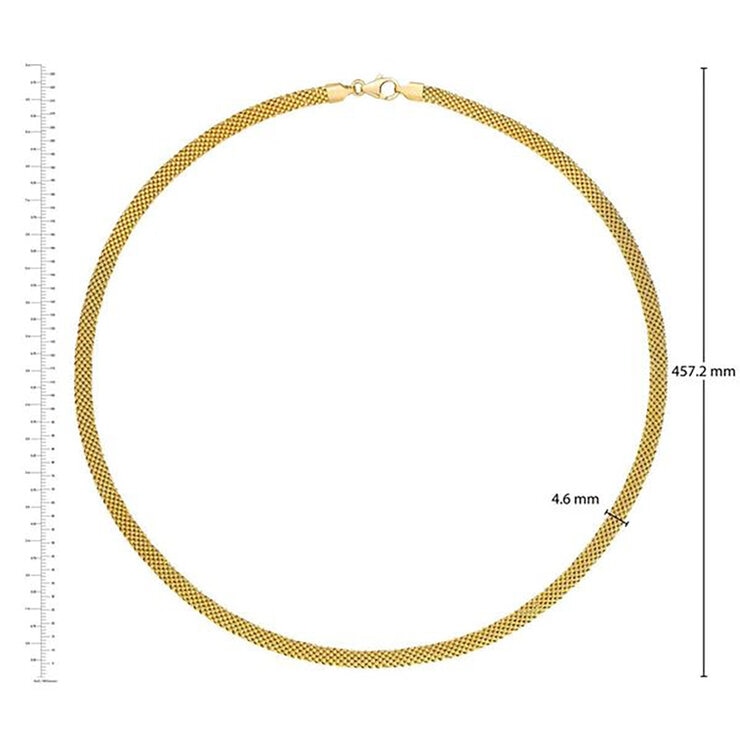 Cadena para Dama, 45.72cm, Oro Amarillo de 14K — Imagen 2 de 4