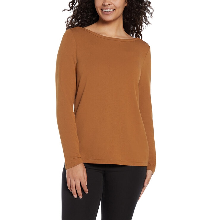 Three Dots Blusa para Dama Varias Tallas y Colores — Imagen 2 de 4