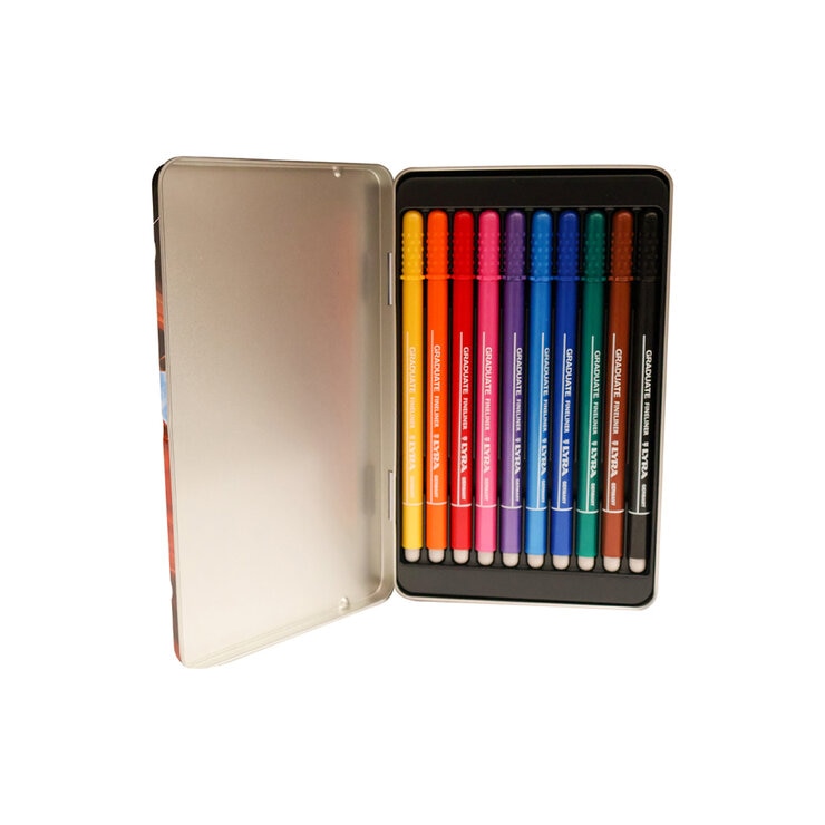 Cuaderno Canson XL Marker a4+ Lyra Graduate Fine Liner 10 Colores — Imagen 3 de 3