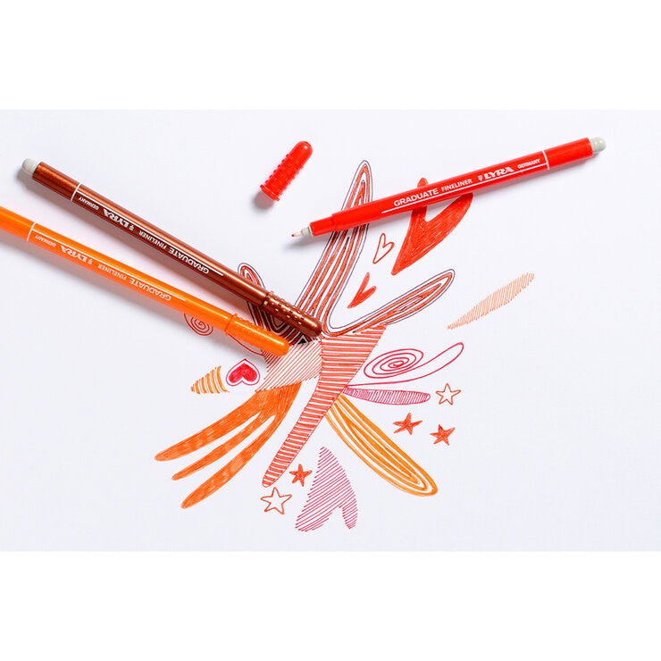 Cuaderno Canson XL Marker a4+ Lyra Graduate Fine Liner 10 Colores — Imagen 2 de 3