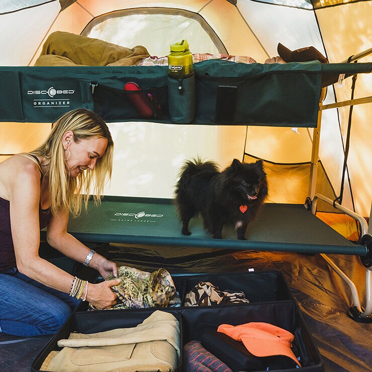 Disc-O-Bed Cama para Acampar XL Plegable — Imagen 4 de 4