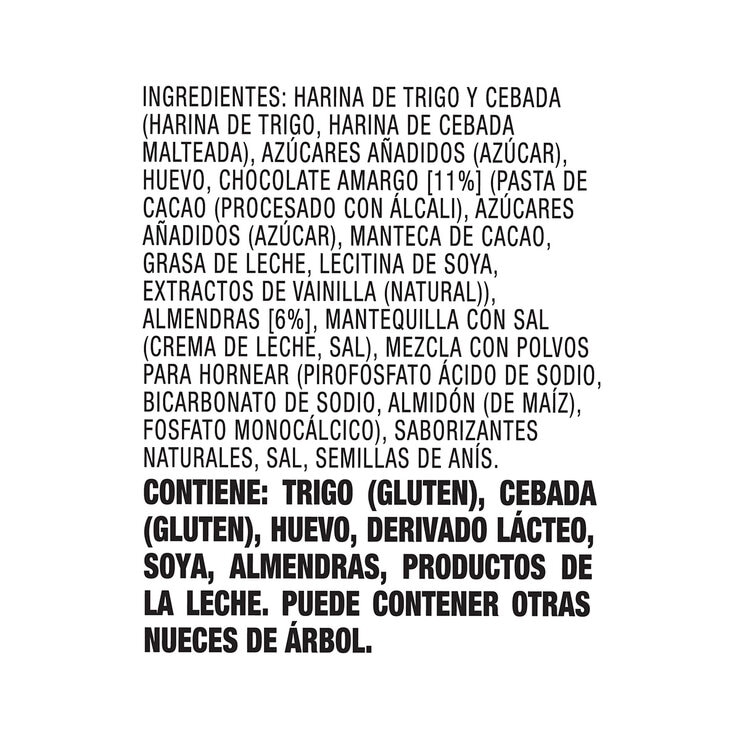 Nonni's Bakery Galletas con Chocolate y Almendra 943 g — Imagen 3 de 4