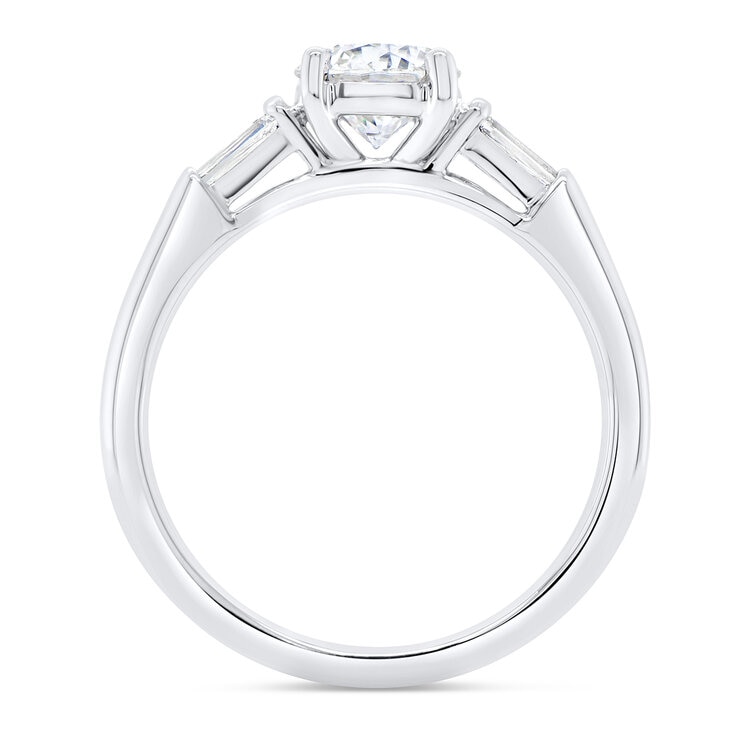 Anillo, 1.16ctw Diamantes, en Platino — Imagen 2 de 4
