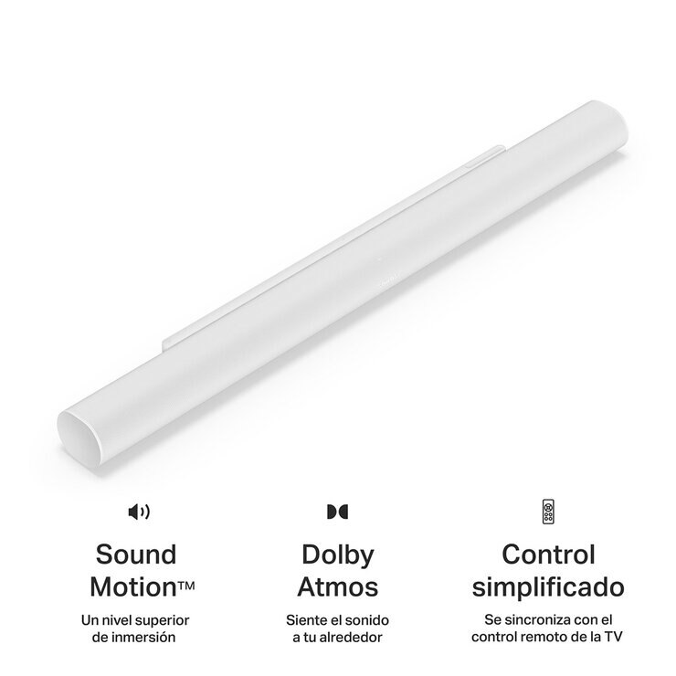 Sonos Barra de Sonido Inalámbrica ARC Blanco — Imagen 2 de 4