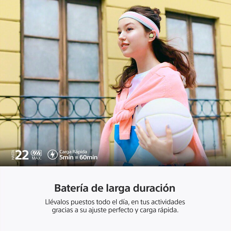 Sony TWS WF C510 Amarillo — Imagen 2 de 4