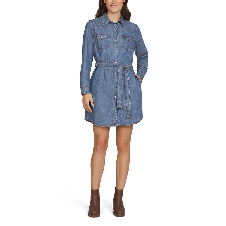 Wrangler Vestido de Mezclilla para Dama Varias Tallas y Colores — Imagen 1 de 2