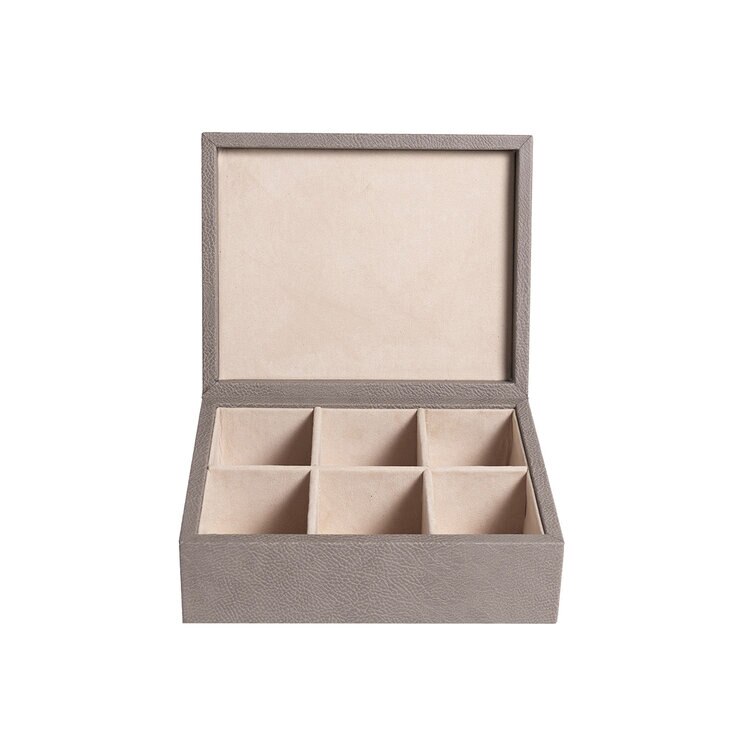 BHOME, Caja Organizadora de Tés, 6 Espacios, Varios Colores — Imagen 2 de 3