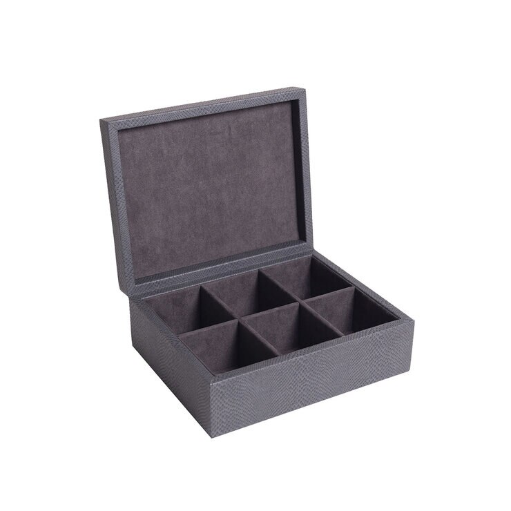 BHOME, Caja Organizadora de Tés, 6 Espacios, Varios Colores — Imagen 3 de 3