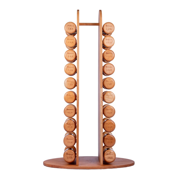 UniFitness Set de Mancuernas con Estante — Imagen 4 de 4
