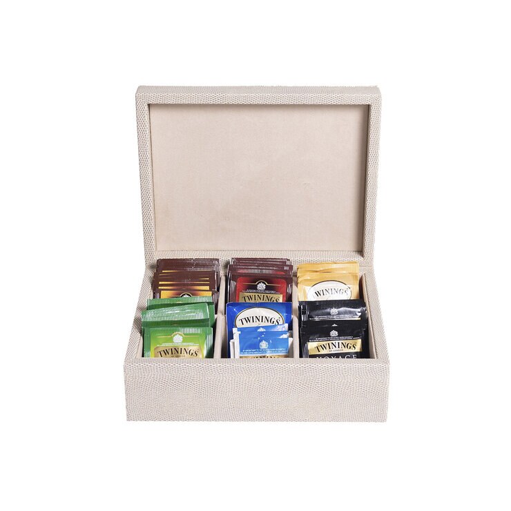 BHOME, Caja Organizadora de Tés, 6 Espacios, Varios Colores — Imagen 1 de 3