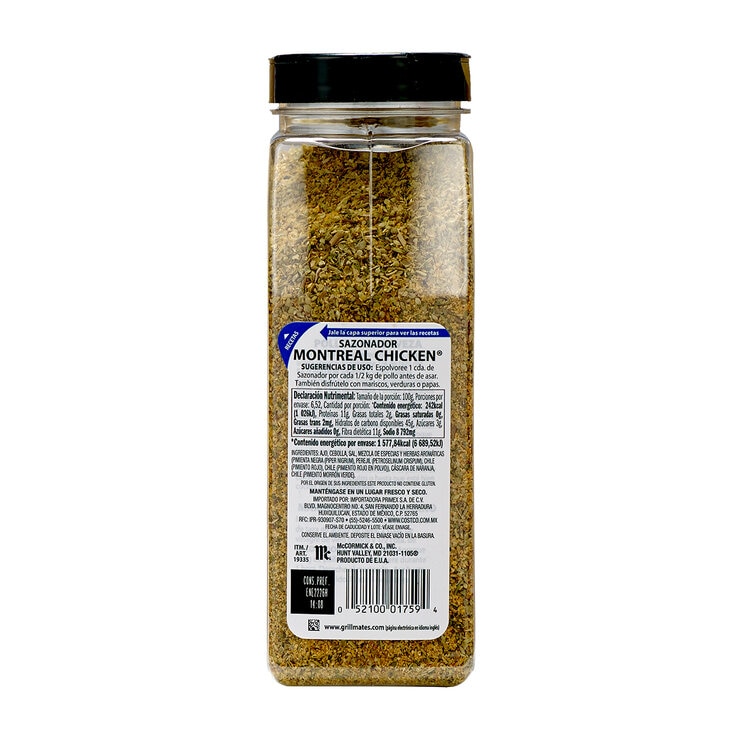 McCormick Sazonador Estilo Montreal para Pollo 652 g — Imagen 2 de 2