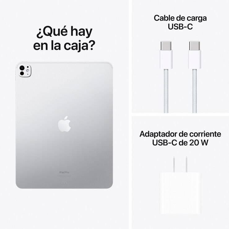 Apple iPad Pro 13" Wi-Fi 1TB Plata con Vidrio Nanotexturizado — Imagen 4 de 4