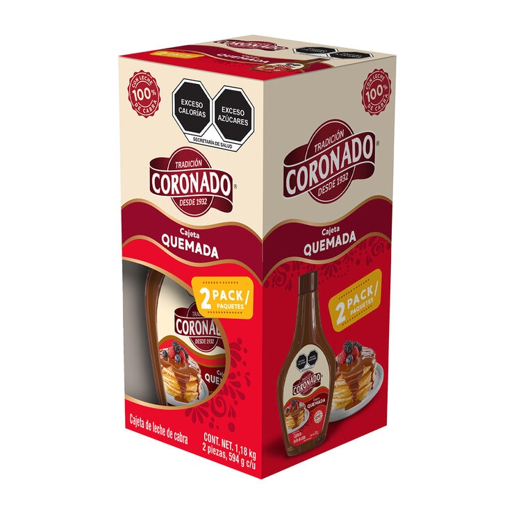 Coronado Cajeta 2 pzs de 594 gr — Imagen 3 de 4