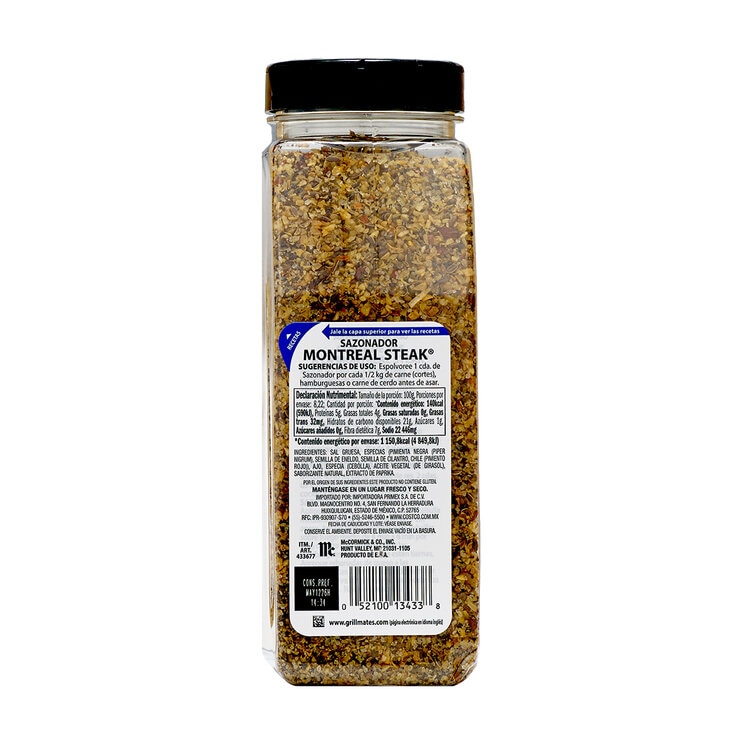 McCormick Sazonador Estilo Montreal para Carne 822 g — Imagen 2 de 2