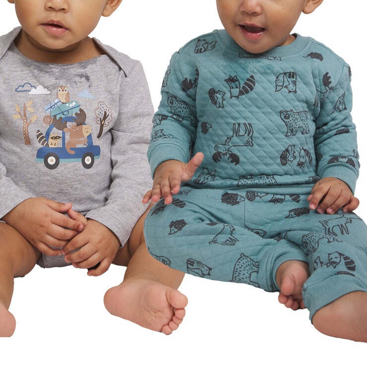 Koala Kids Conjunto de 3 piezas para Bebés Varias Tallas y Colores — Imagen 1 de 4