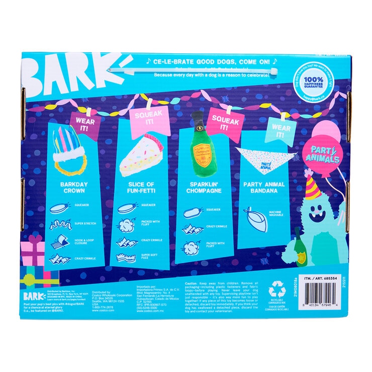 Bark Kit de Fiesta para Mascotas 4 pzs — Imagen 3 de 4