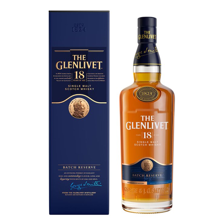 Whisky The Glenlivet 18 Años 700ml — Imagen 1 de 3