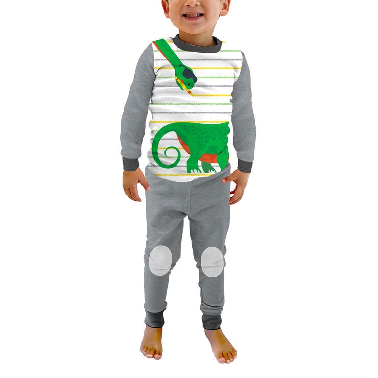 Dreamwave Pijama de 3 piezas para Niños y Niñas Varias Tallas y Colores — Imagen 4 de 4