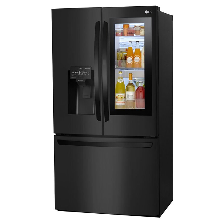 LG Refrigerador 28 pies French Door Instaview Black — Imagen 1 de 4