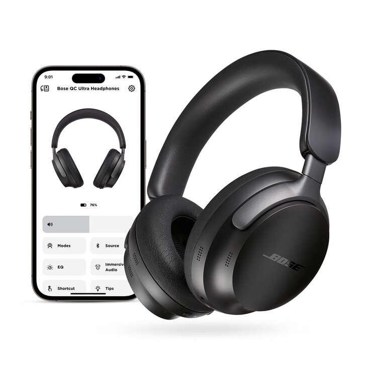 Bose Quiet Comfort SC Audifonos Bluetooth Negro — Imagen 3 de 4