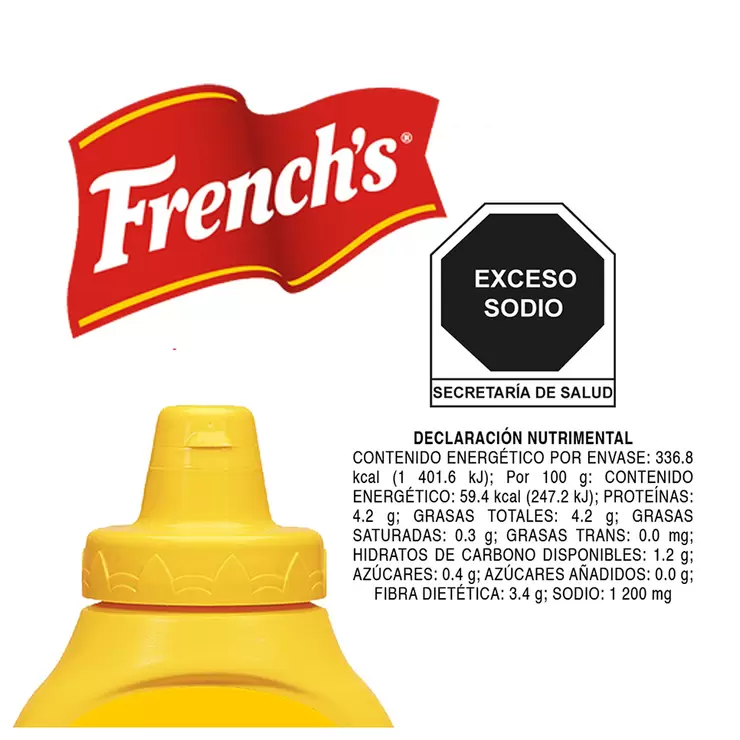 French´s Mostaza Preparada 2 pzas de 567 g — Imagen 3 de 3
