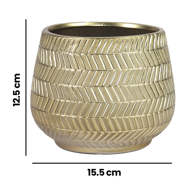 CADAVAL , Macetas Martini Dorado — Imagen 3 de 4
