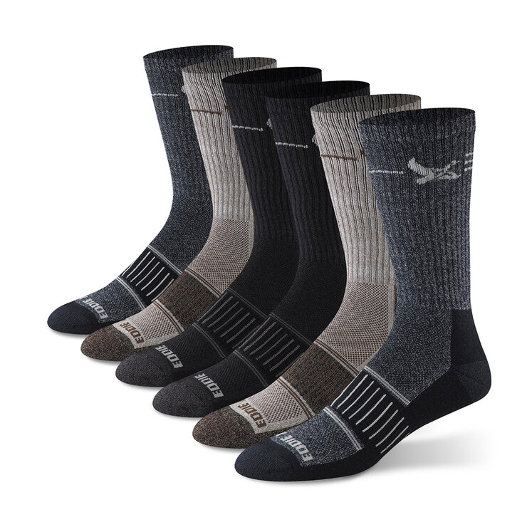 Eddie Bauer Calcetines para Caballero 6 pares para Caballero varios colores — Imagen 2 de 2