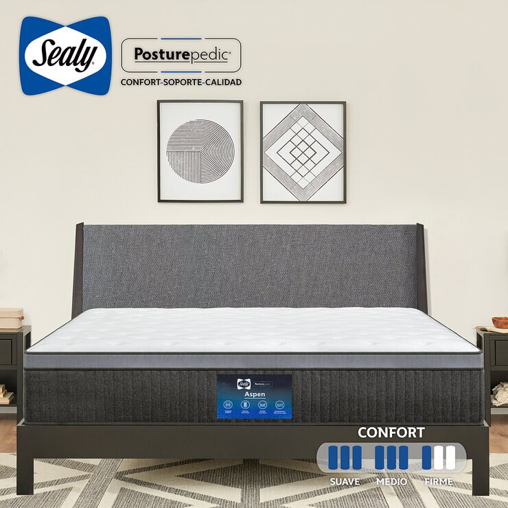 Sealy, Aspen, Colchón King Size — Imagen 1 de 4