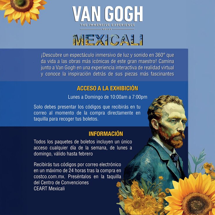 Van Gogh The Immersive Experience Mexicali 2 Pack — Imagen 3 de 4