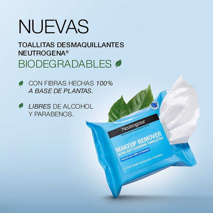 Neutrogena Toallitas Desmaquillantes — Imagen 2 de 4