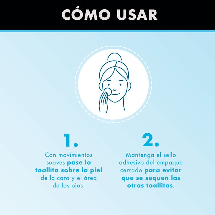 Neutrogena Toallitas Desmaquillantes — Imagen 3 de 4