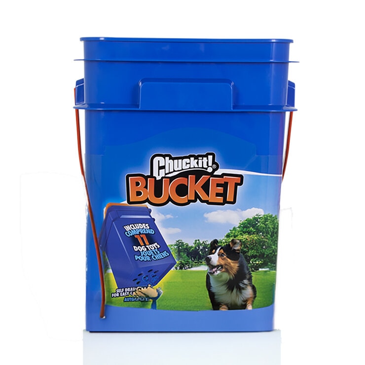 ChuckIt! Cubeta con Juguetes para Perro 11 pzs — Imagen 1 de 4