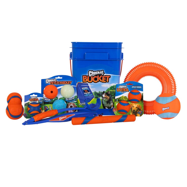 ChuckIt! Cubeta con Juguetes para Perro 11 pzs — Imagen 4 de 4