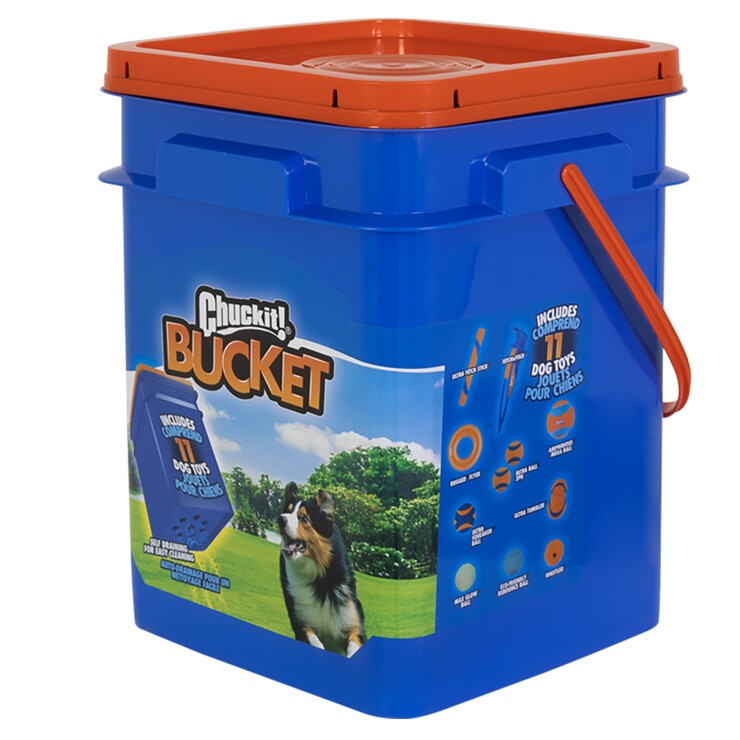 ChuckIt! Cubeta con Juguetes para Perro 11 pzs — Imagen 2 de 4