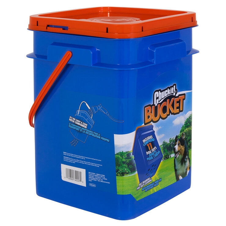 ChuckIt! Cubeta con Juguetes para Perro 11 pzs — Imagen 3 de 4